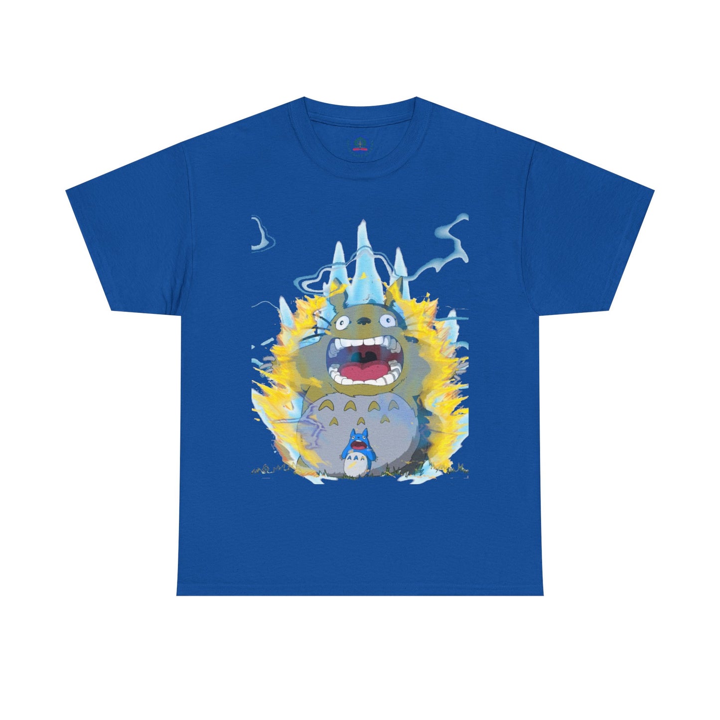 Anime Totoro Super Saiyan Unisex T-Shirt, Studio Ghibli Fun Dragon Ball