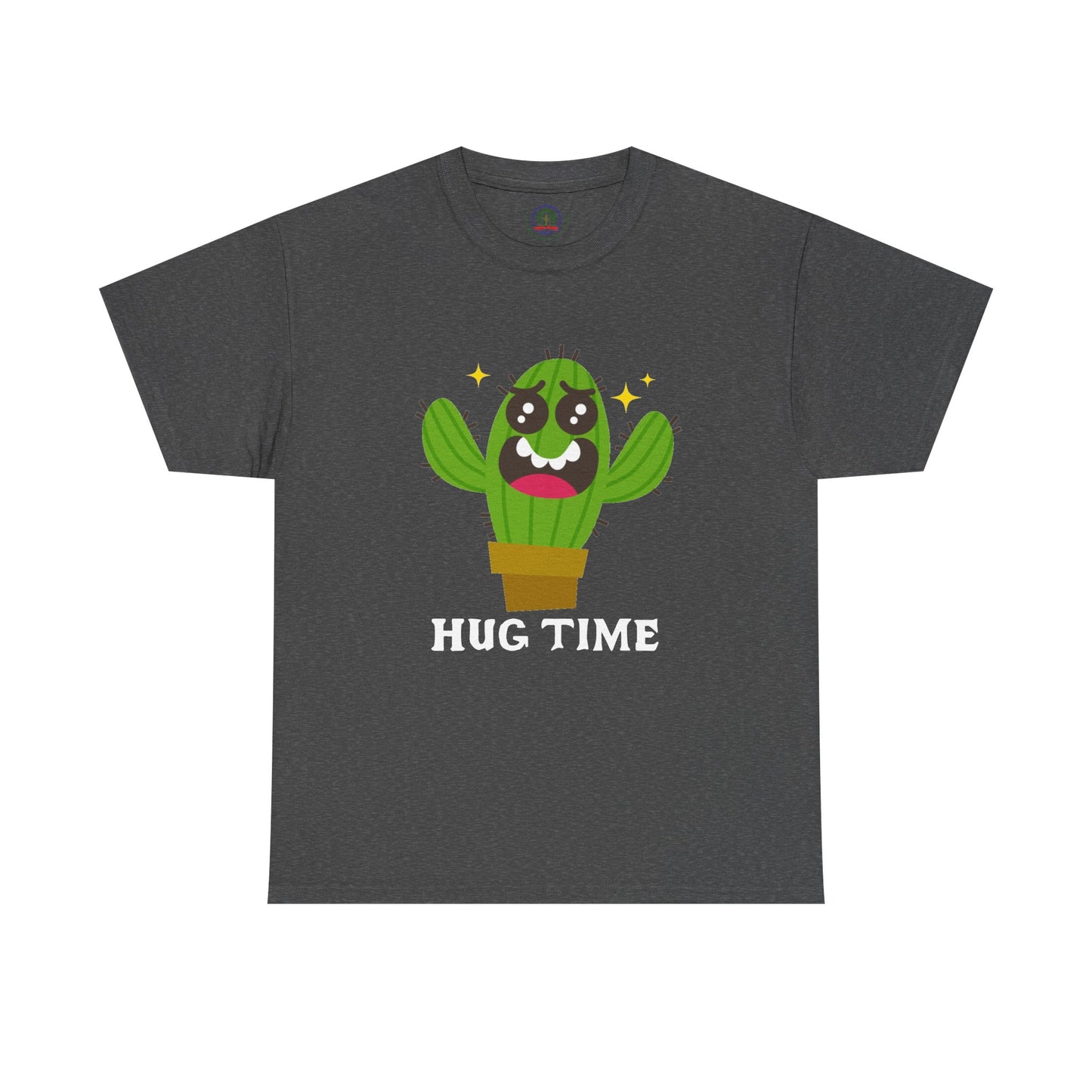 Cactus Hug Time T-Shirt, Plant Lover Gift, Funny Unisex Tee, Succulent Graphic