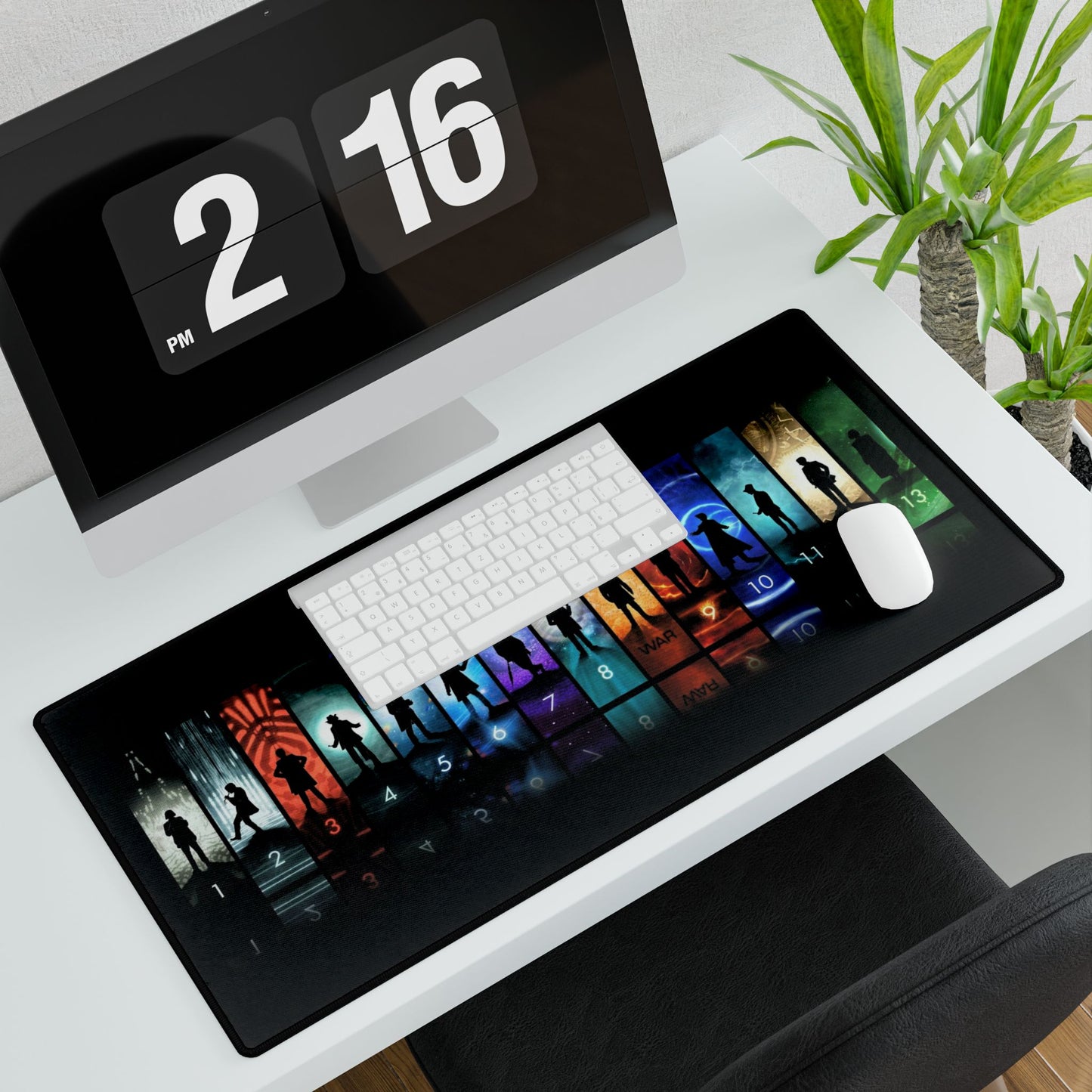 Doctor Who Playmat, Gaming Mat, Geek Gift, TCG MTG, Desk Mat All Doctors All