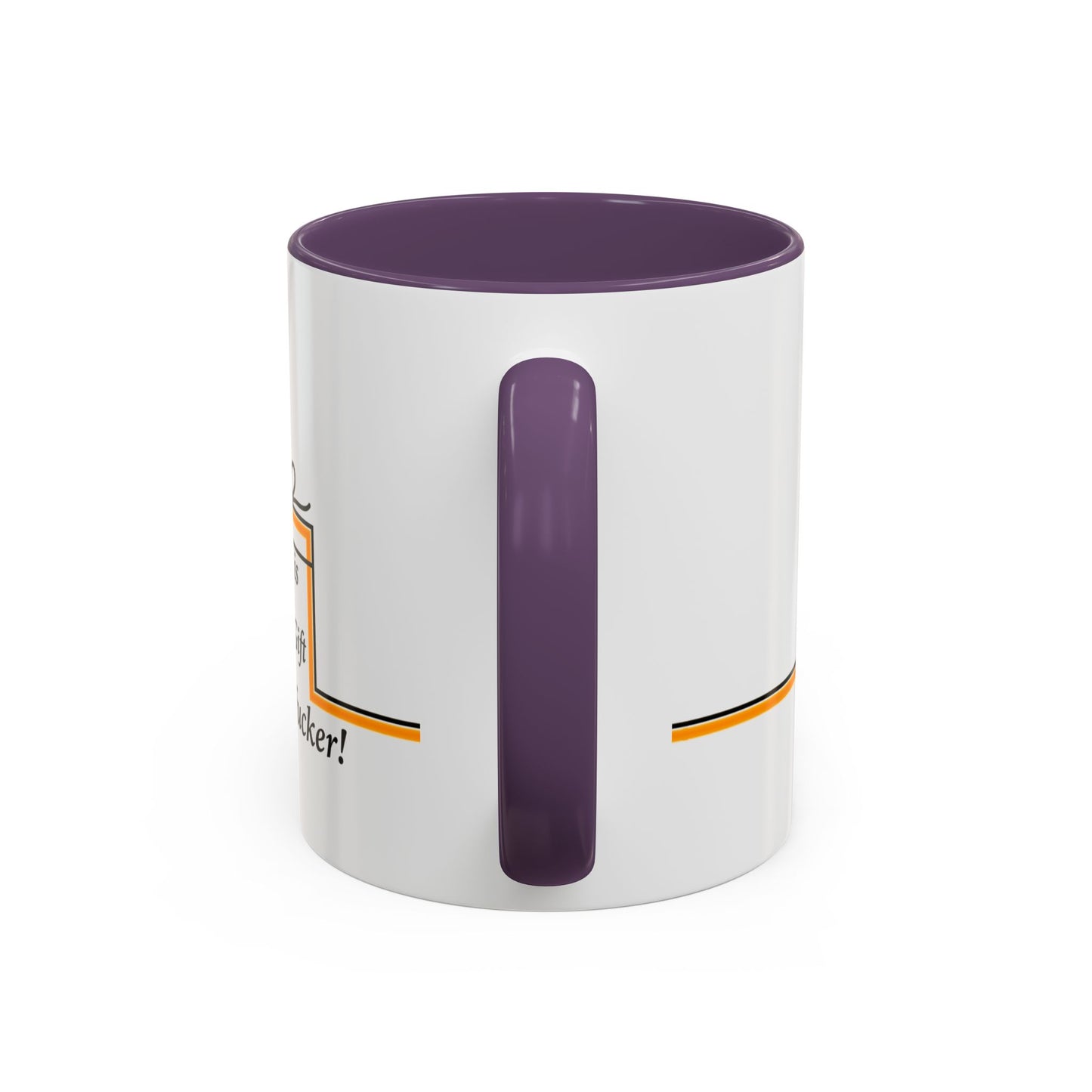 Accent Mug, Funny Novelty Cup for Coffee Lovers, Here is your Gift Motherf*cker