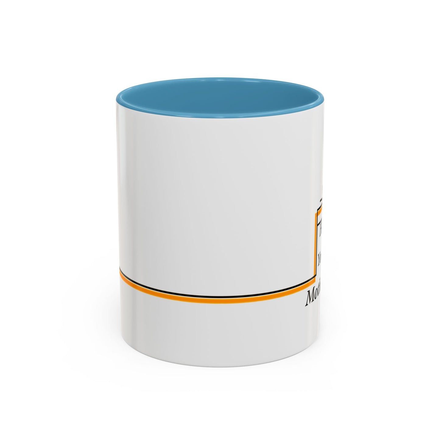 Accent Mug, Funny Novelty Cup for Coffee Lovers, Here is your Gift Motherf*cker