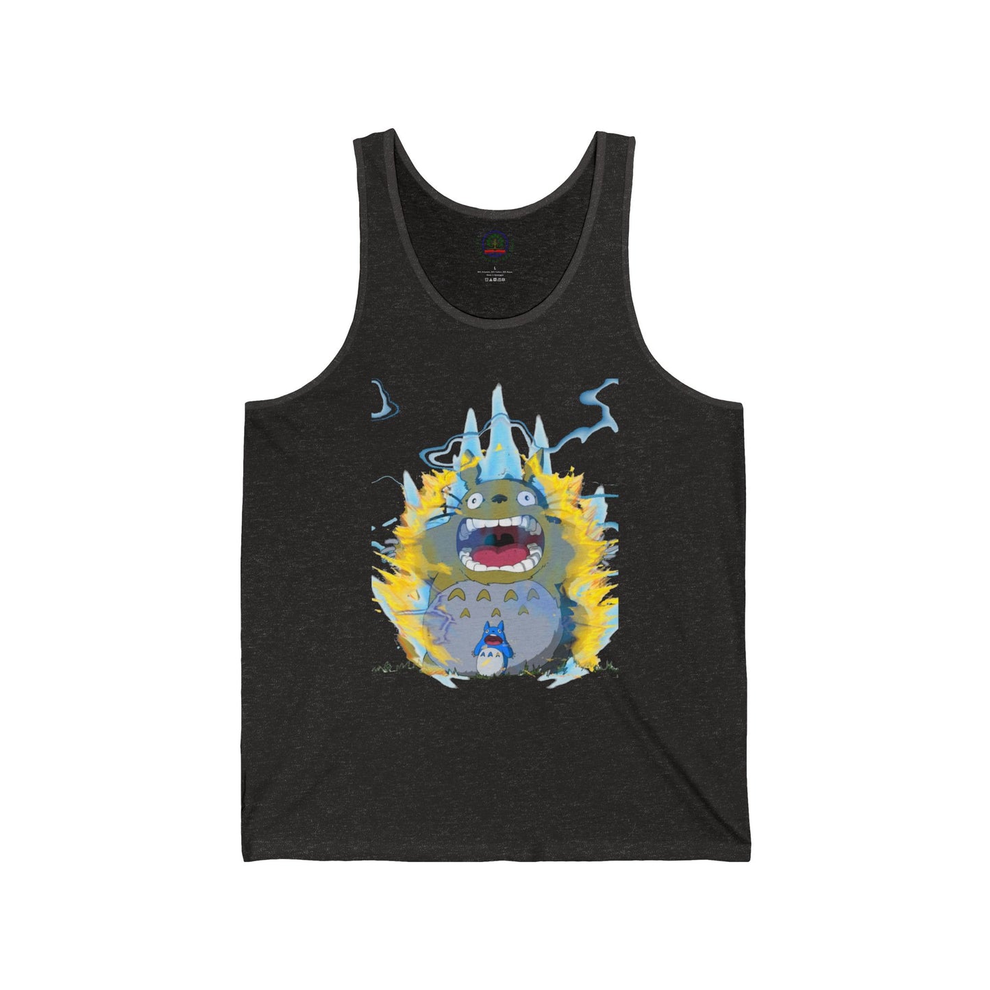 Anime Tank Top, Studio Ghibli Shirt, Totoro Super Saiyan Dragon Ball Unisex