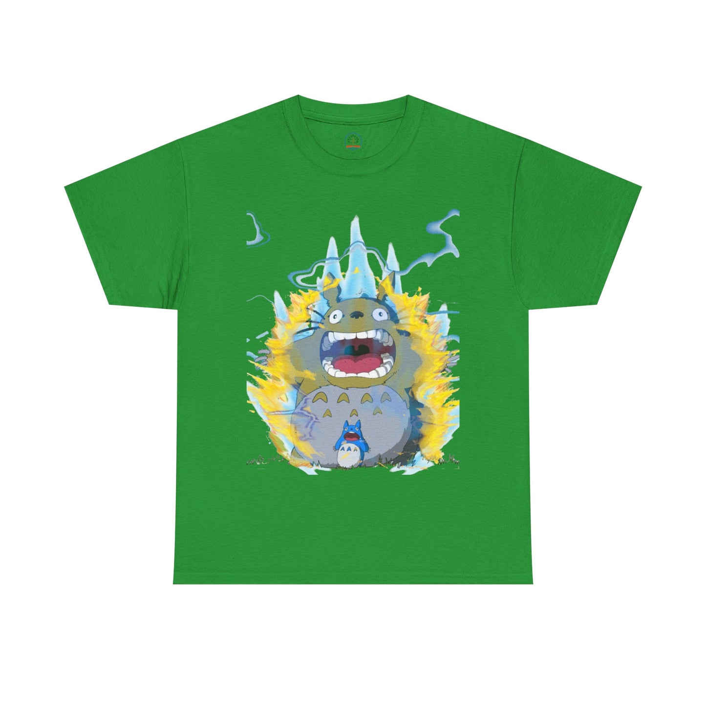 Anime Totoro Super Saiyan Unisex T-Shirt, Studio Ghibli Fun Dragon Ball