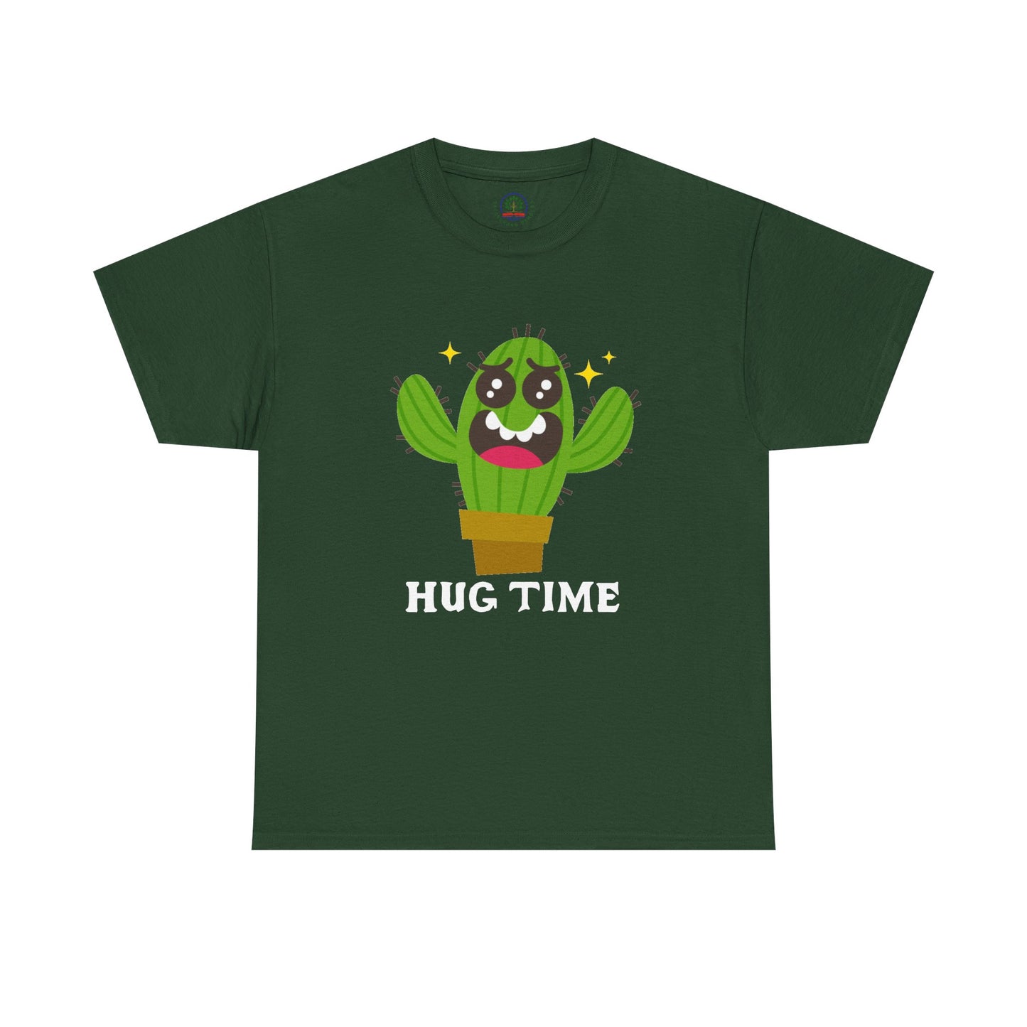 Cactus Hug Time T-Shirt, Plant Lover Gift, Funny Unisex Tee, Succulent Graphic