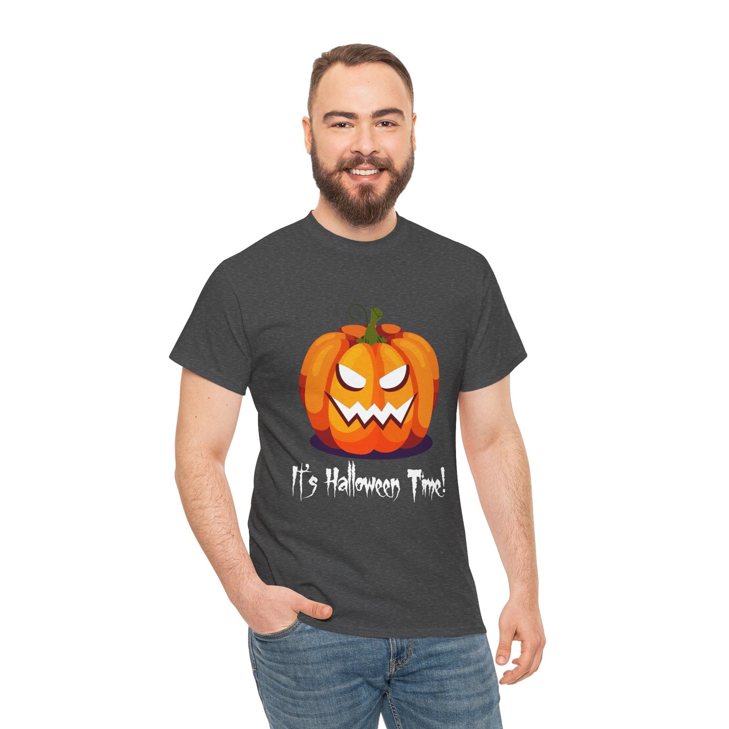 Halloween Pumpkin Tee, Unisex Shirt, Fall Apparel, Spooky Gift, Halloween Time