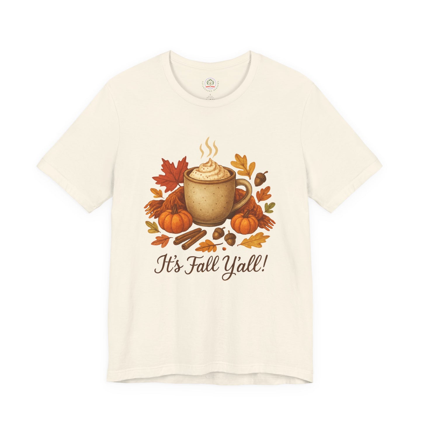Fall Vibes Unisex Tee, It's Fall Y'all Autumn Shirt, Southern Accent T-Shirt