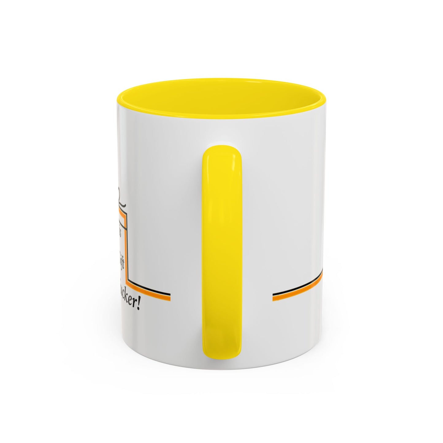 Accent Mug, Funny Novelty Cup for Coffee Lovers, Here is your Gift Motherf*cker