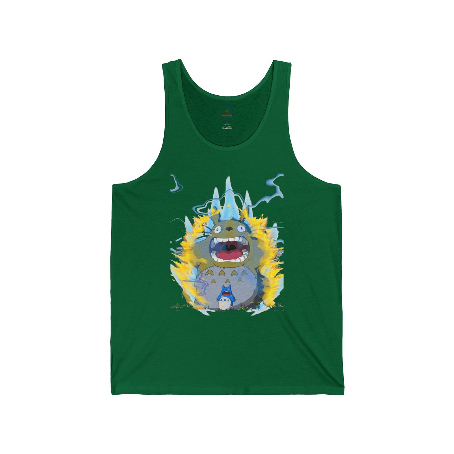 Anime Tank Top, Studio Ghibli Shirt, Totoro Super Saiyan Dragon Ball Unisex