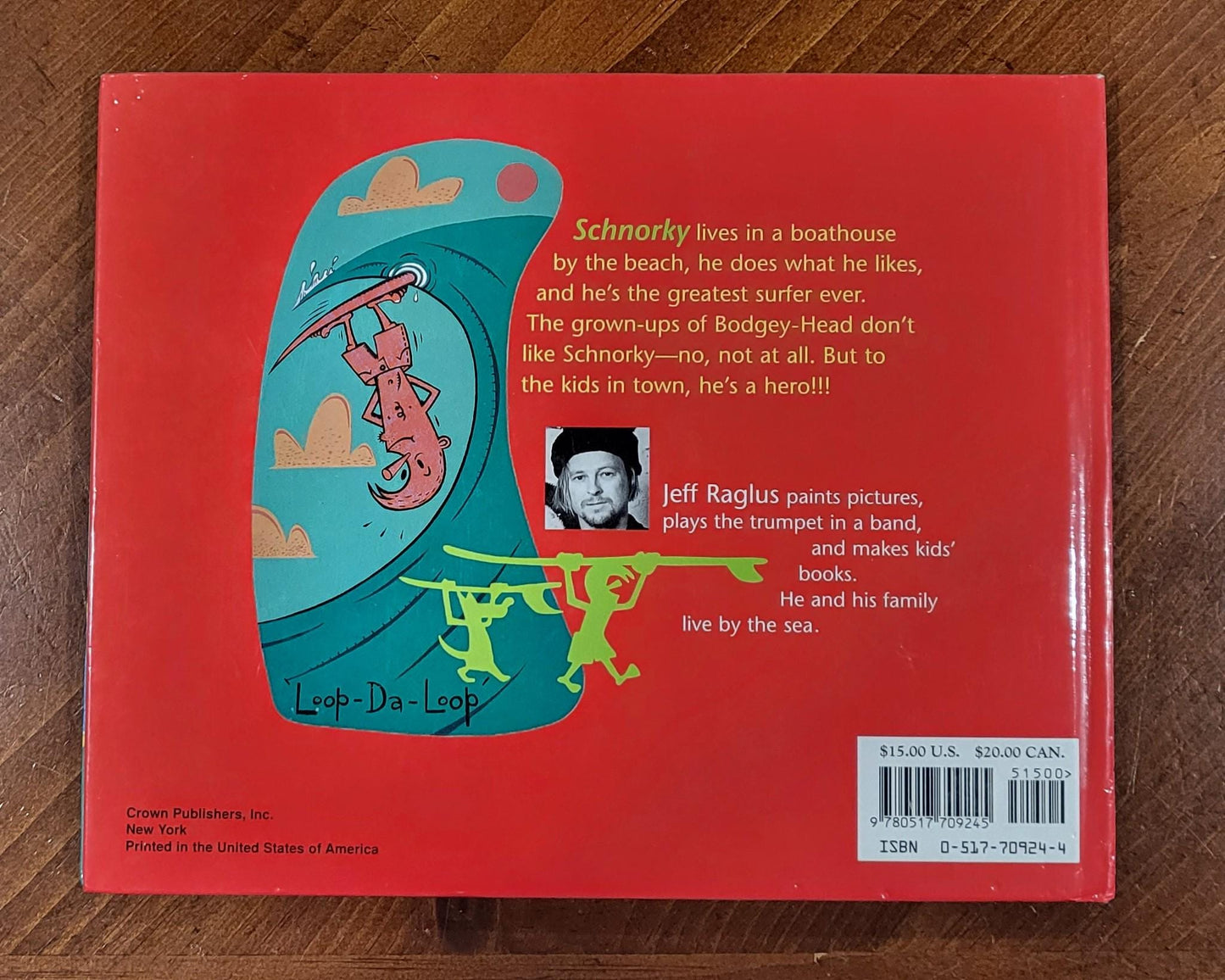Schnorky - Jeff Raglus - 1996, Hardcover