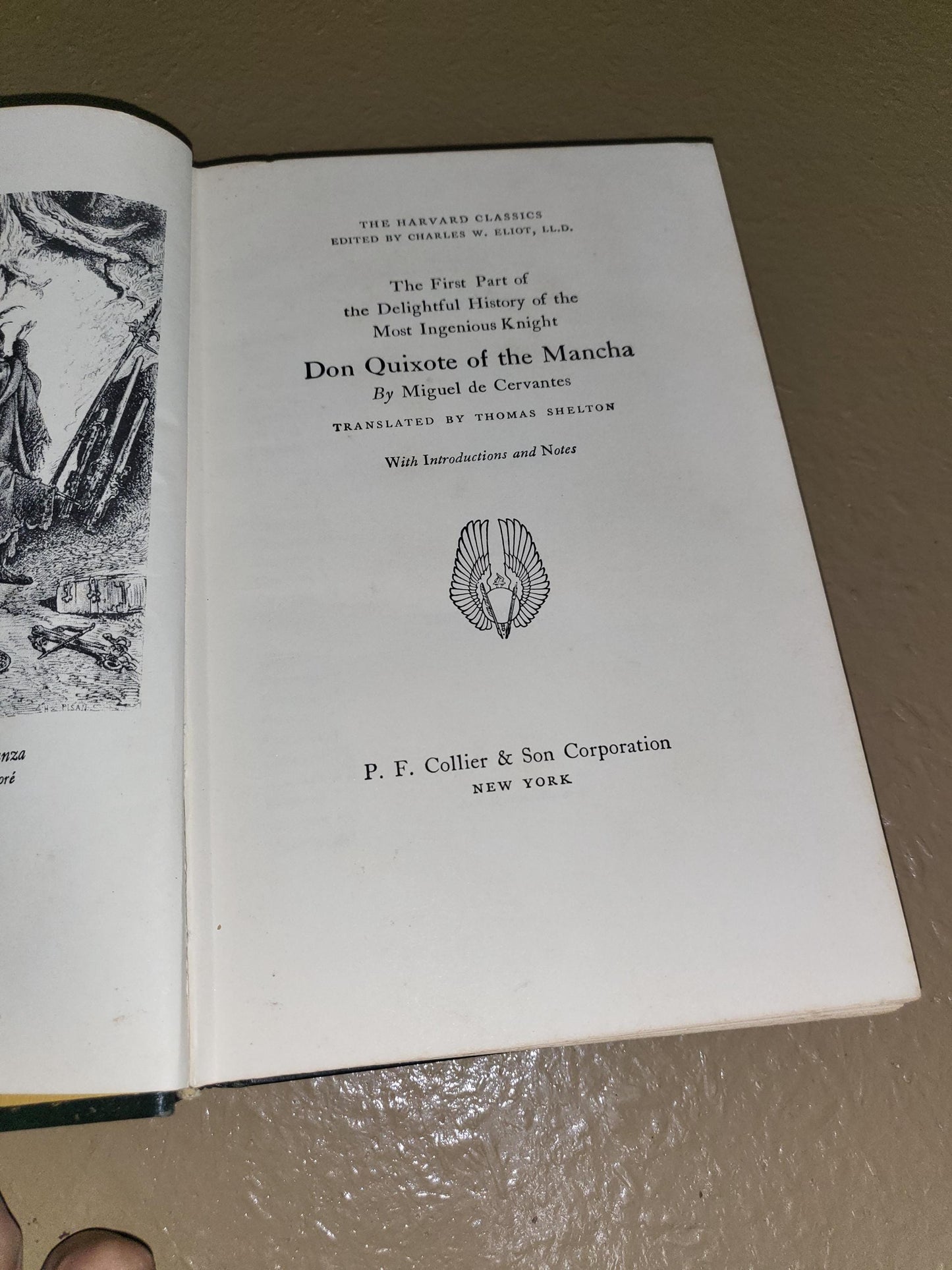 Veritas Don Quixote of the Mancha (Harvard Classics) - 1970, Hardcover