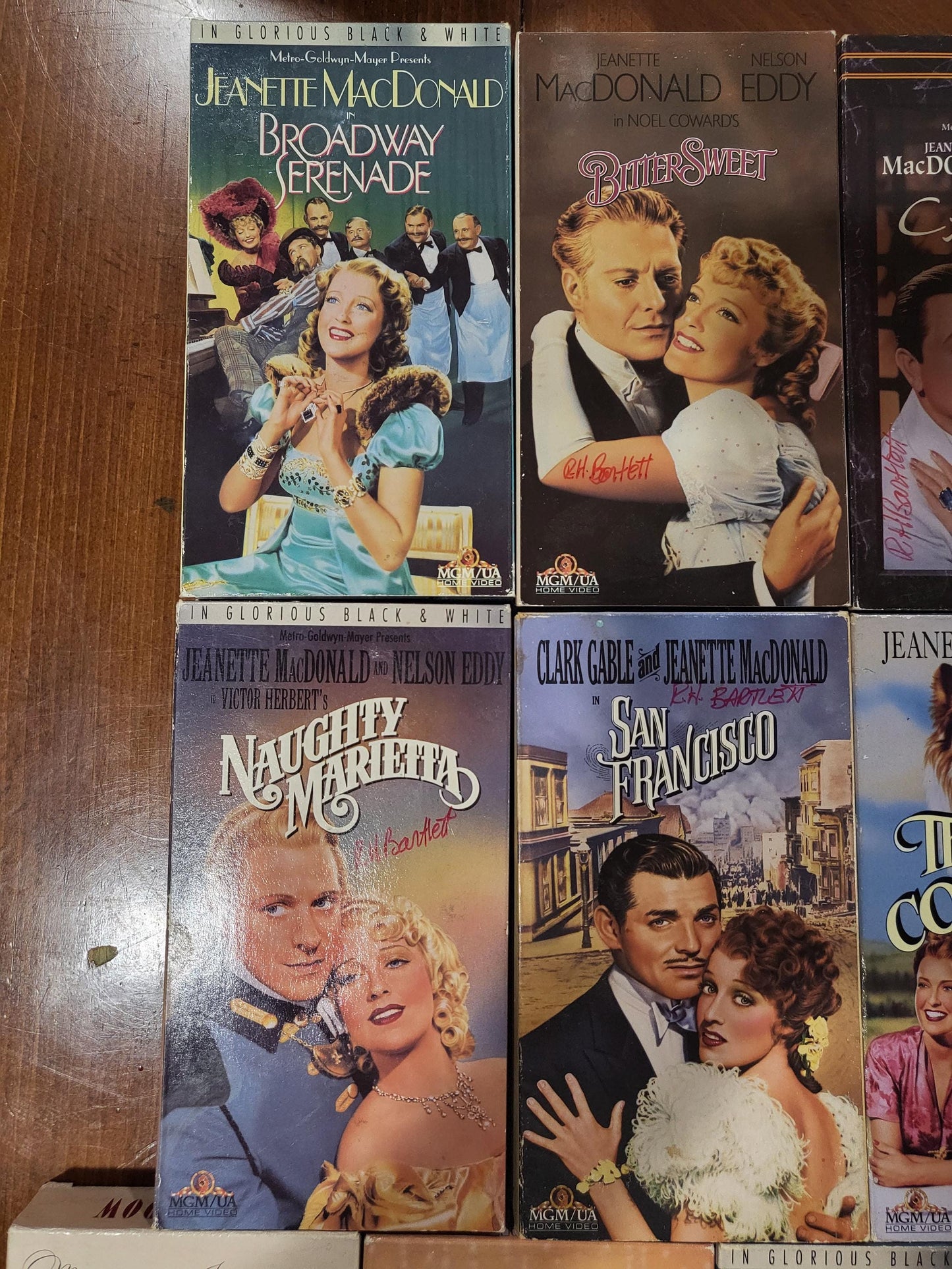 Jeanette Macdonald - 13 movies VHS Bundle Collection