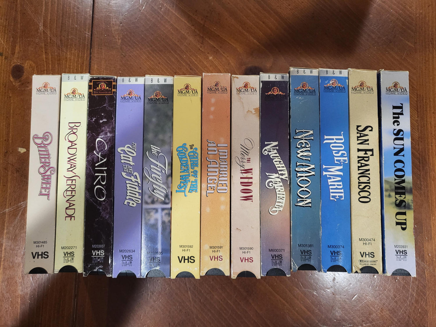 Jeanette Macdonald - 13 movies VHS Bundle Collection