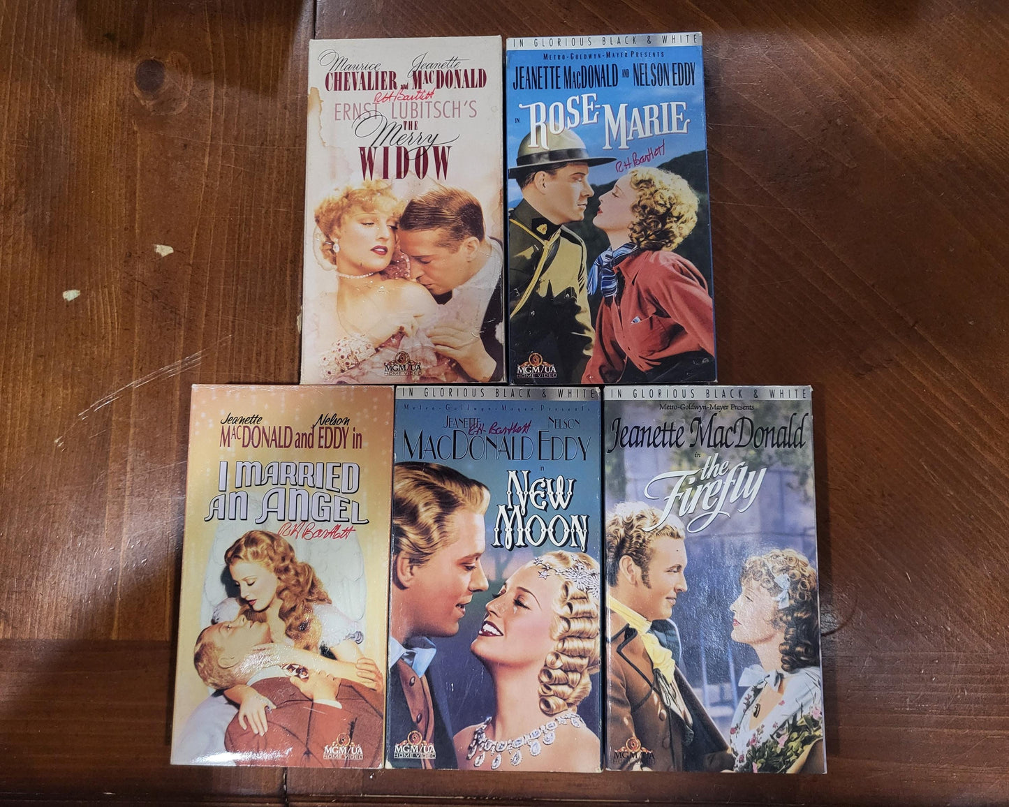 Jeanette Macdonald - 13 movies VHS Bundle Collection