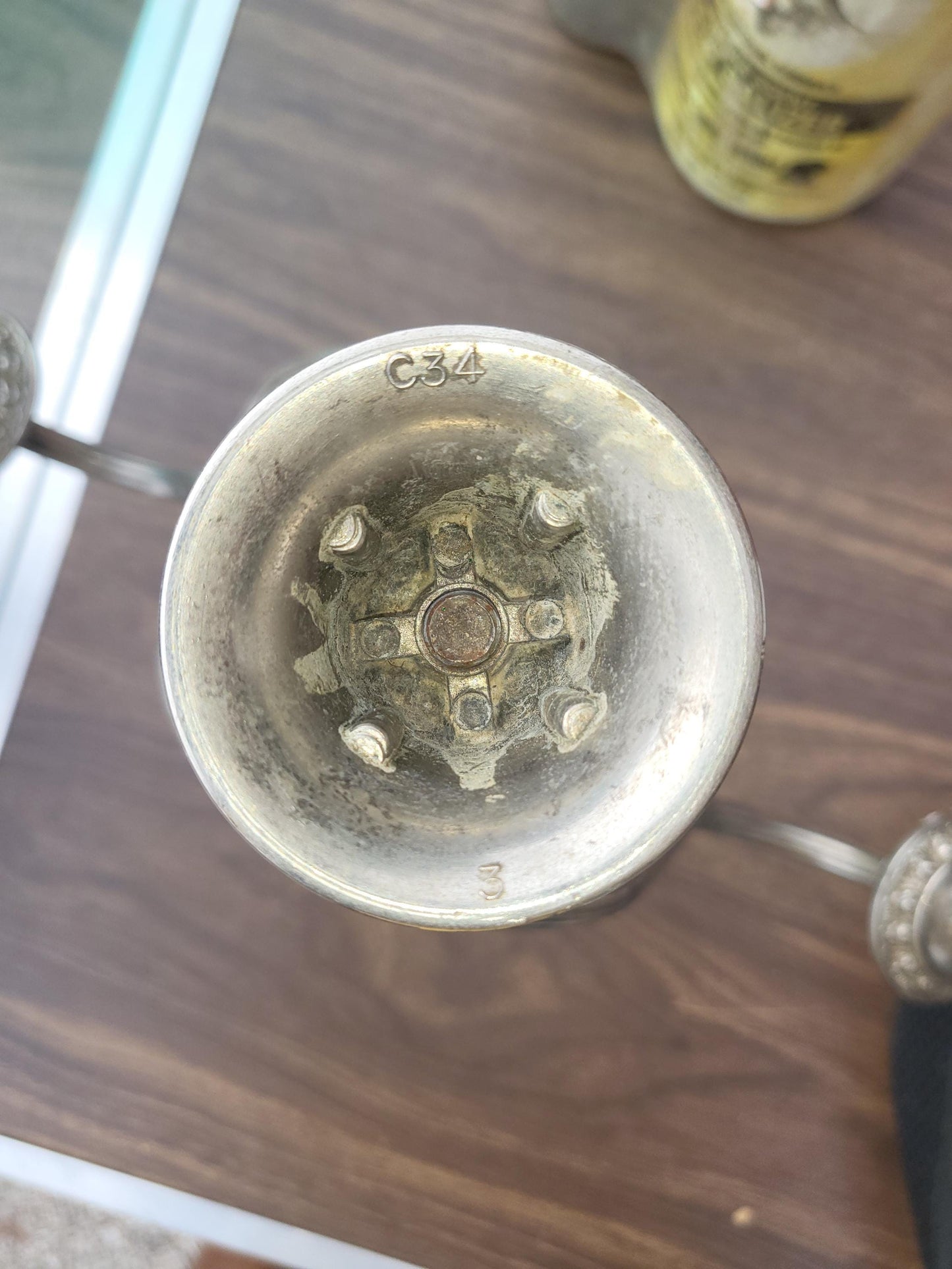 Vintage Silver-Plated Ianthe Candelabra Candle Holder