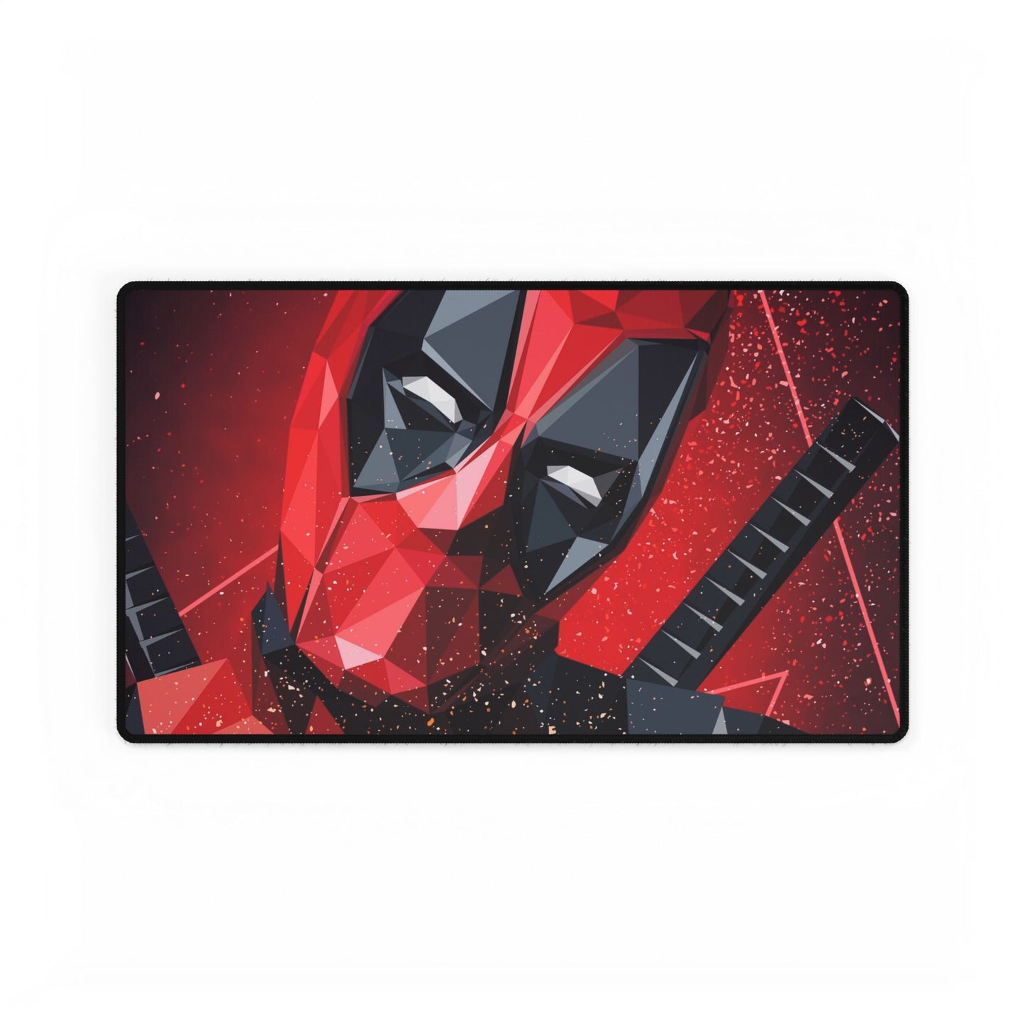 Deadpool Pixel Art Playmat, Marvel Comics Desk Mat, MTG, TCG, Gamer Desk Mats