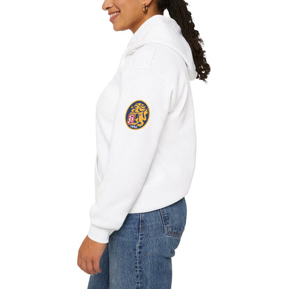 Venezuelan Baseball Fan, Leones del Caracas Unisex Heavy Blend™ Hooded Sweatshirt