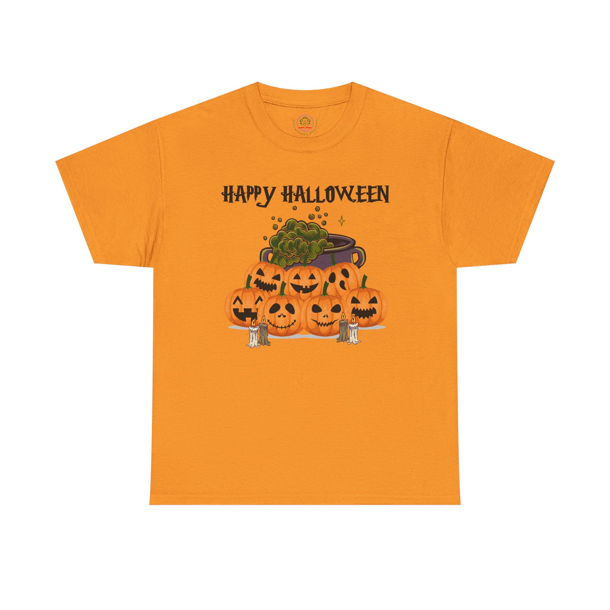 Happy Halloween Unisex Tee, Funny Pumpkin Shirt, Fall Apparel, Spooky Season - Secondhand Readers