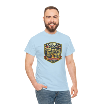 America 250 Anniversary Crest Tee | 4th of July USA