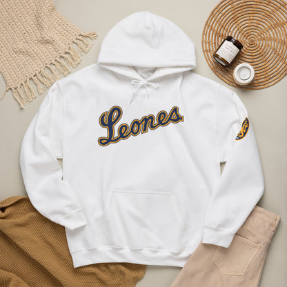 Venezuelan Baseball Fan, Leones del Caracas Unisex Heavy Blend™ Hooded Sweatshirt