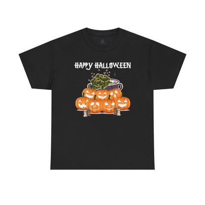 Happy Halloween Unisex Tee, Funny Pumpkin Shirt, Fall Apparel, Spooky Season - Secondhand Readers