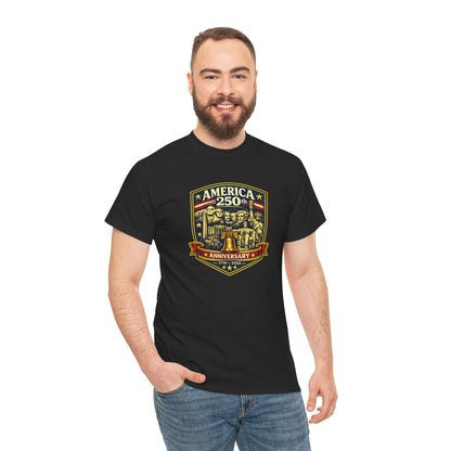 America 250 Anniversary Crest Tee | 4th of July USA