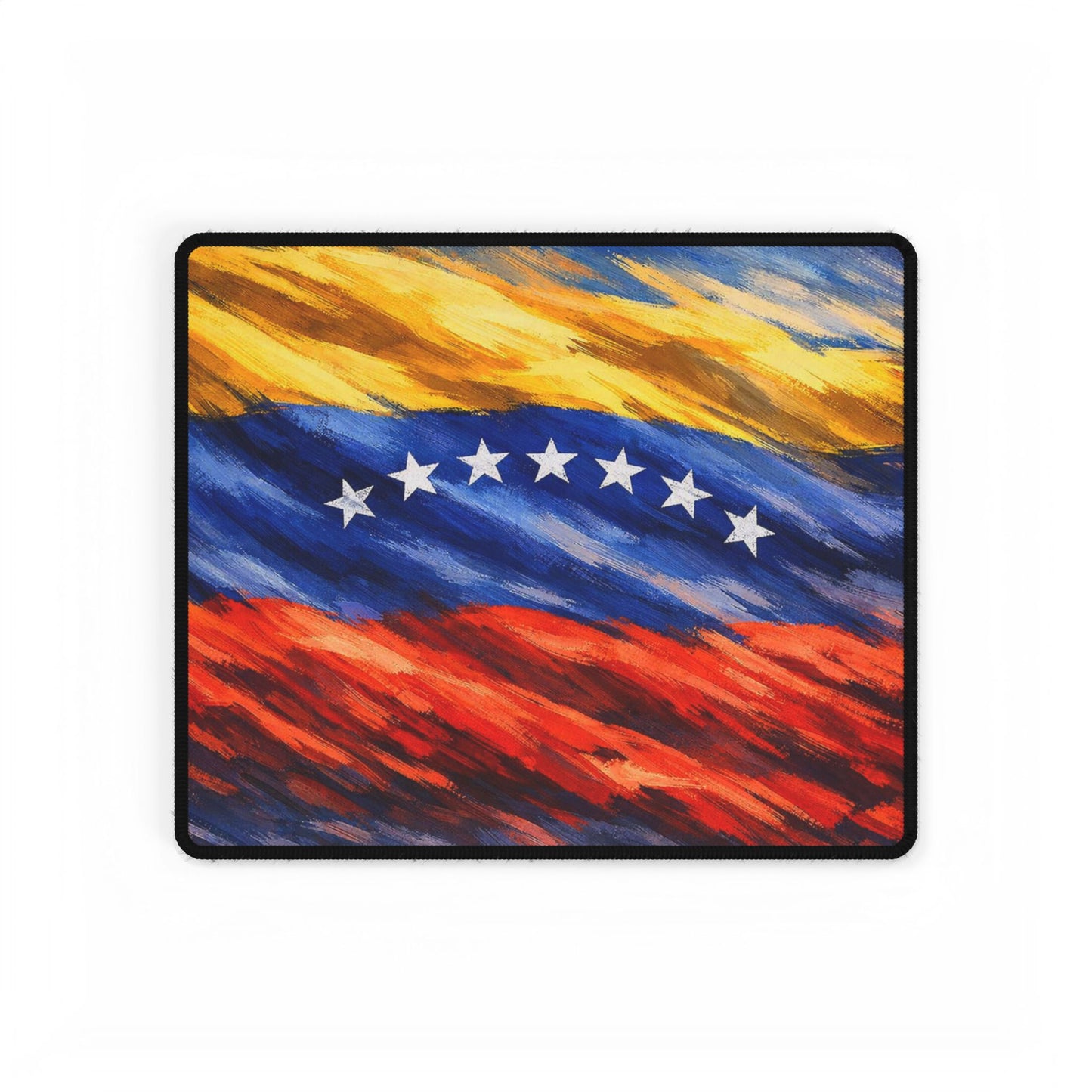 Venezuela Before Chávez Desk Mat, Venezuelan Flag Playmat, Office Decor, Workstation Accessory, Gaming Mousepad, Computer Desk Organizer