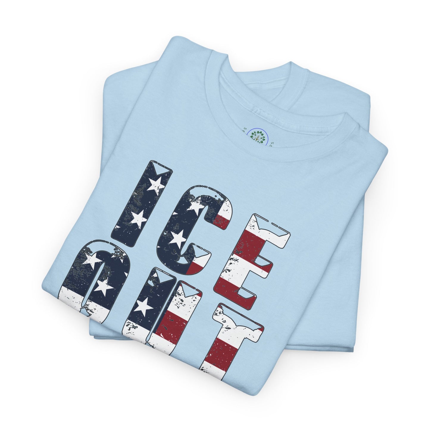 ICE OUT NOW Protest Tee, Immigration Rights Political Statement