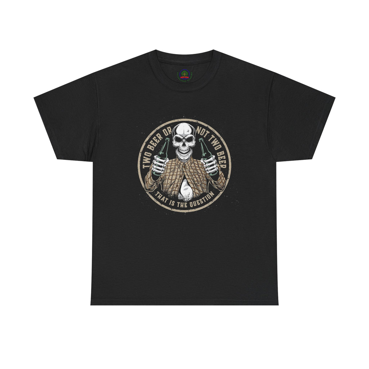 Funny Halloween Skeleton Tee, Two Beer or not Two Beer, Halloween Party Shirt