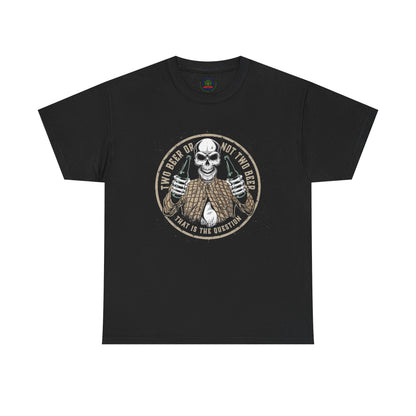 Funny Halloween Skeleton Tee, Two Beer or not Two Beer, Halloween Party Shirt