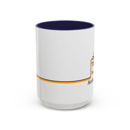 Accent Mug, Funny Novelty Cup for Coffee Lovers, Here is your Gift Motherf*cker