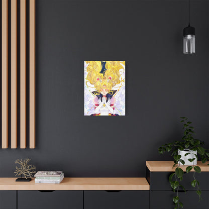 Anime Canvas, Eternal Sailor Moon Wall Art, Satin Print, Stretched Painting