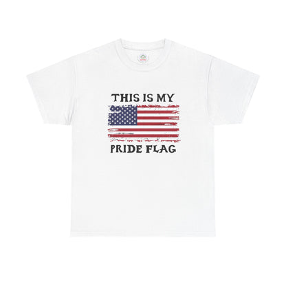 American Flag, This is My Pride Flag T-Shirt, Unisex Patriot Clothing, USA
