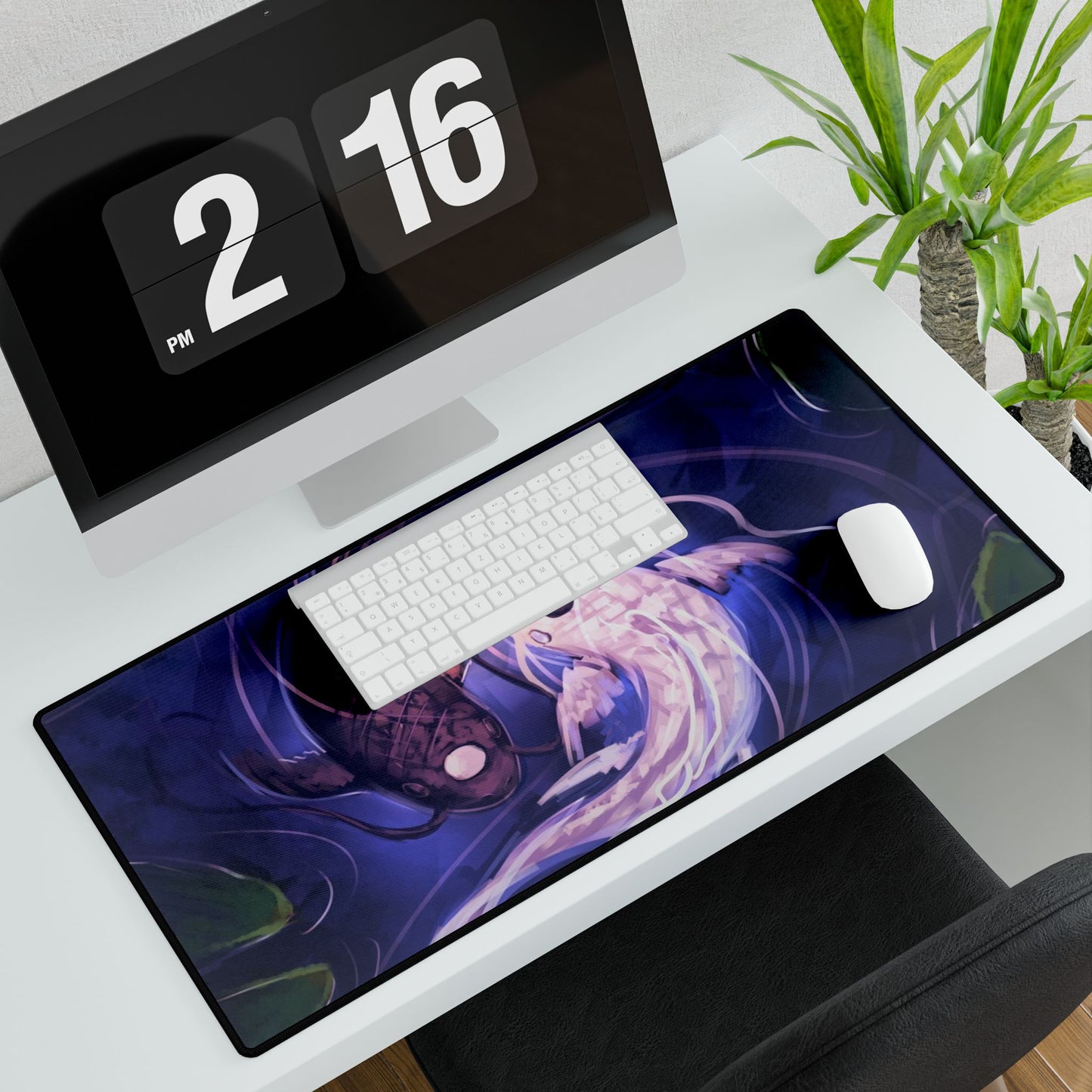 Avatar-Inspired Tui & La Desk Mat - Yin Yang MTG/TCG Playmat, The Last Airbender