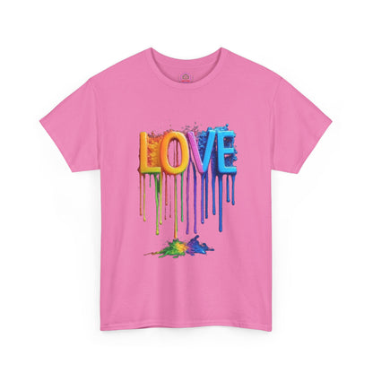 Rainbow Love Pride Unisex Tee - LGBTQ T-Shirt, Pride Apparel, LGBTQ Clothing
