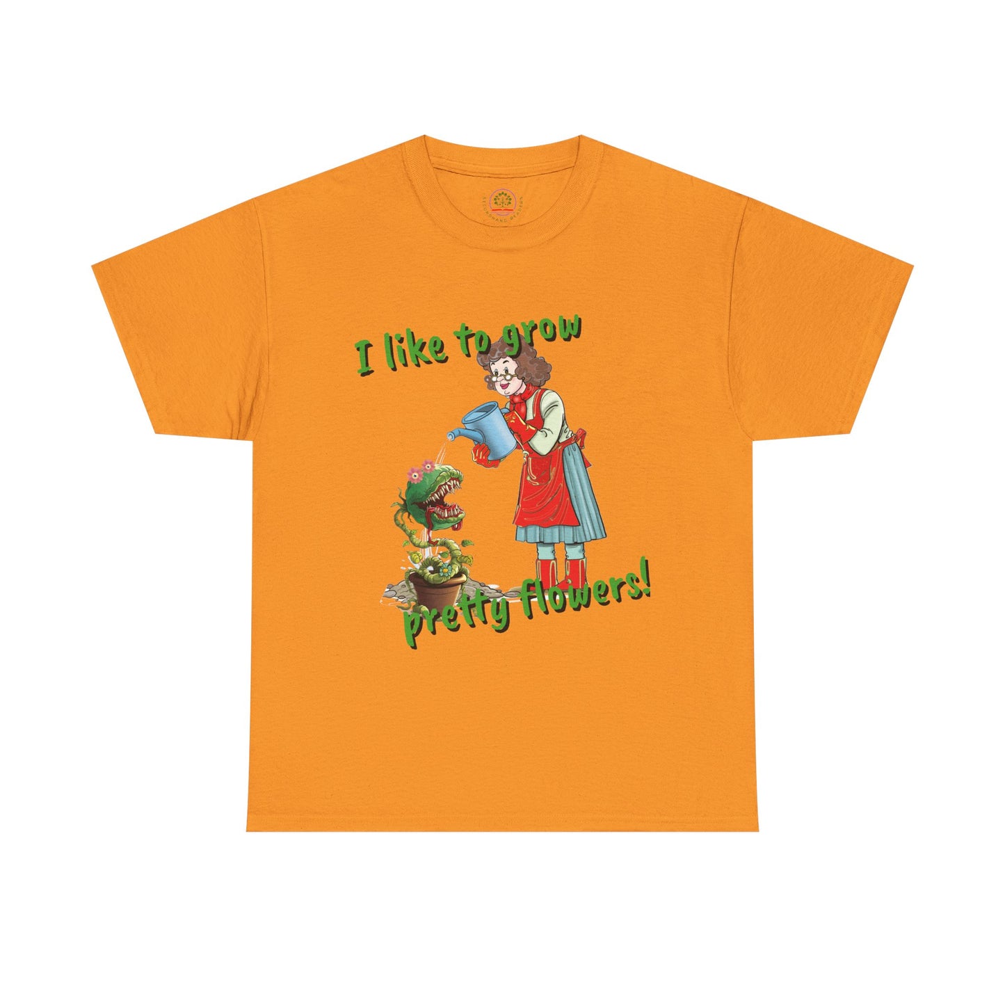 Gardening Tee, Floral T-Shirt for Plant Lovers, I like to grow pretty flowers