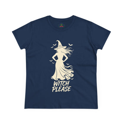 Witch Please Tee - Sassy Women's Halloween Witch Graphic T-Shirt