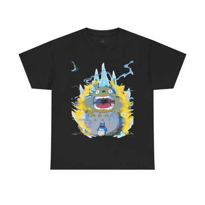 Anime Totoro Super Saiyan Unisex T-Shirt, Studio Ghibli Fun Dragon Ball