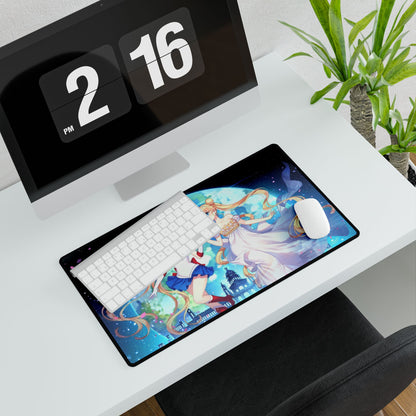 Sailor Moon Princess Serenity Desk Mat — Usagi Tsukino Anime Playmat, MTG TCG