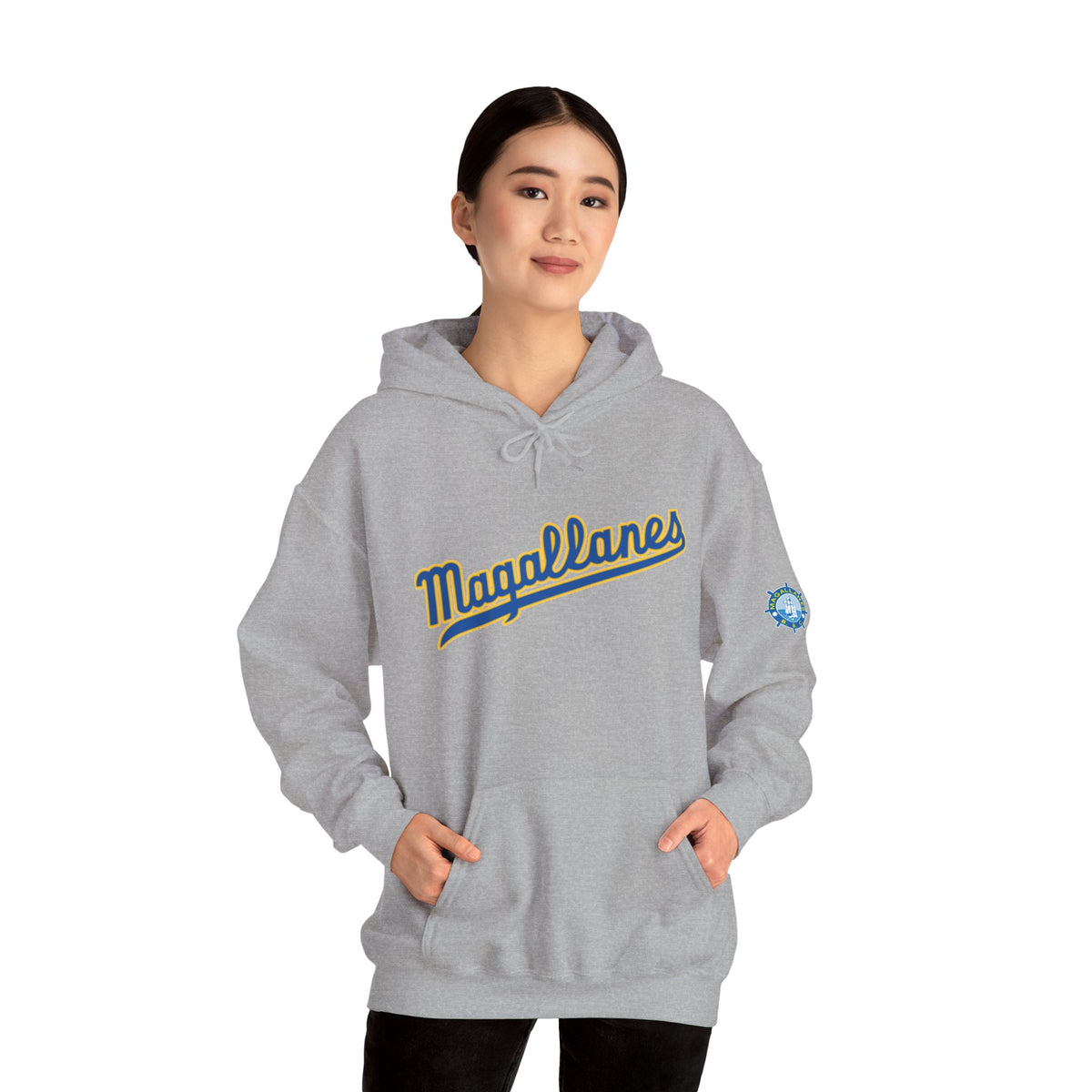 Venezuelan Baseball Fan, Navegantes del Magallanes Unisex Heavy Blend™ Hooded Sweatshirt