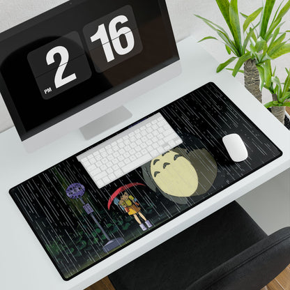 Studio Ghibli inspired, Totoro Desk Mat, Playmat for Gamers, MTG, TCG, Anime Desk Accessory