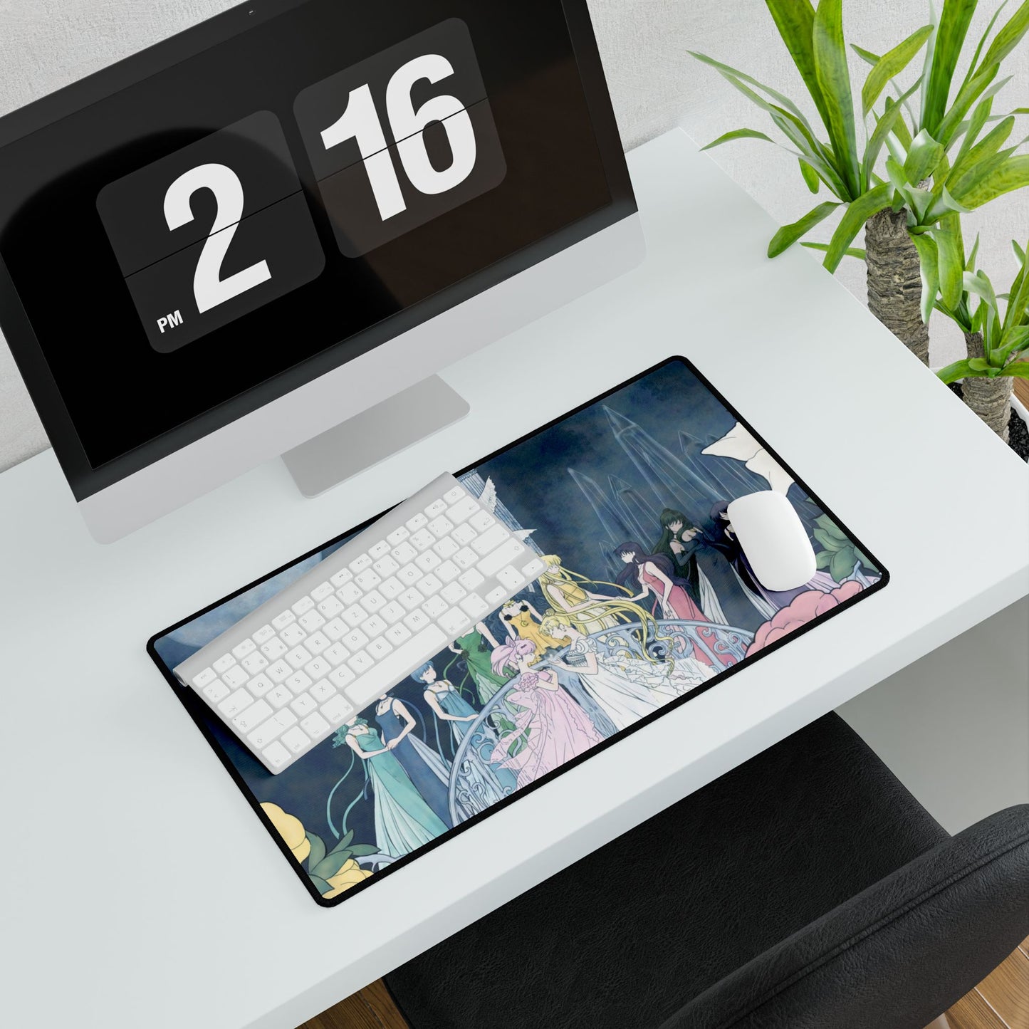 Moon Kingdom Desk Mat, Sailor Moon Playmat, Gaming Accessories, MTG TCG, Manga & Anime Inspired