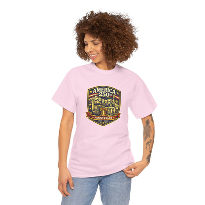 America 250 Anniversary Crest Tee | 4th of July USA