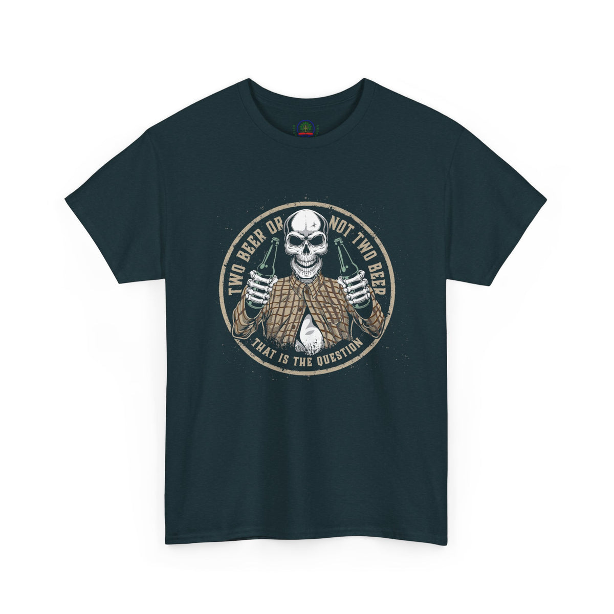 Funny Halloween Skeleton Tee, Two Beer or not Two Beer, Halloween Party Shirt