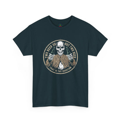Funny Halloween Skeleton Tee, Two Beer or not Two Beer, Halloween Party Shirt