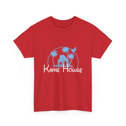 Anime Dragon Ball Inspired Kame House + Disney Buena Vista Logo T-Shirt