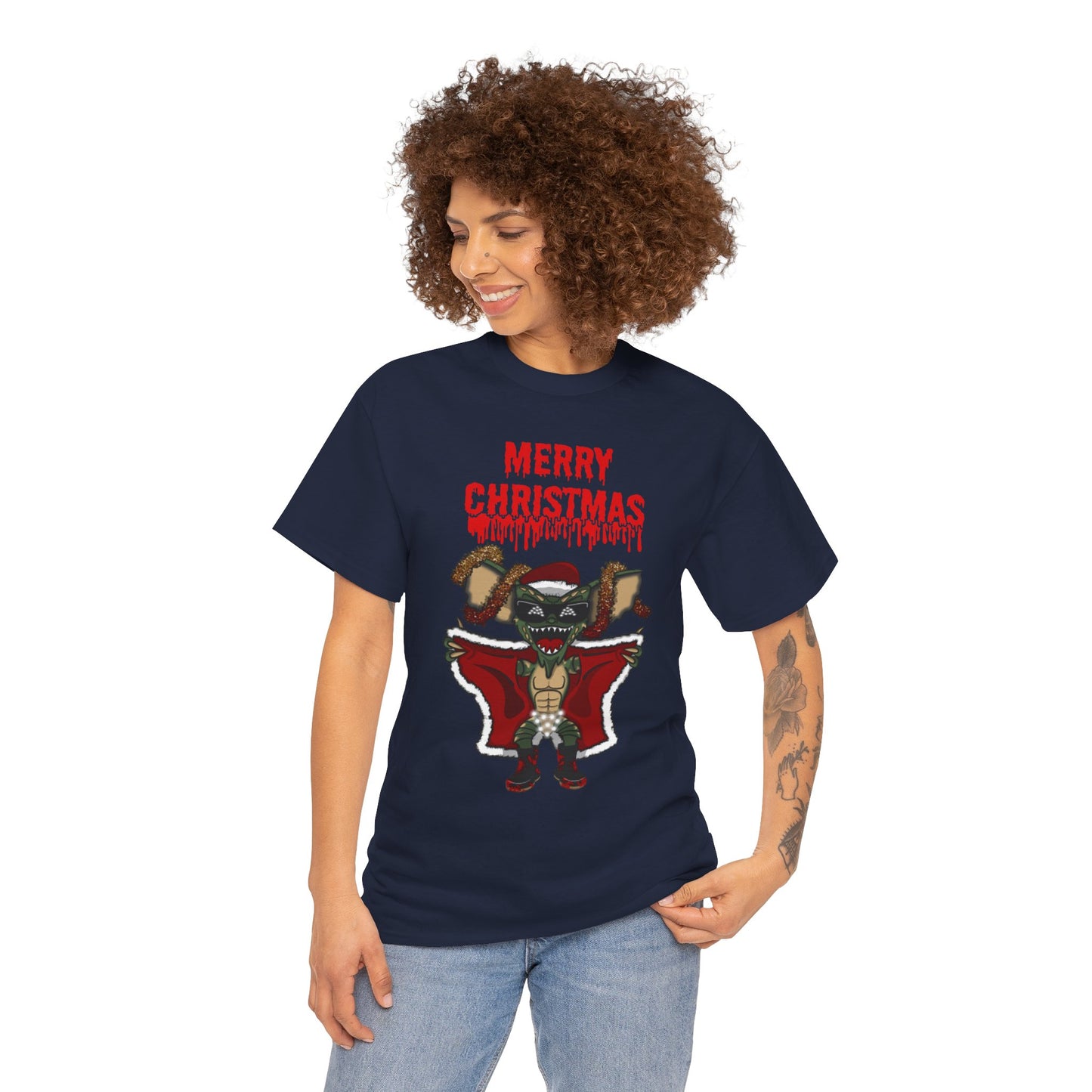 Retro Gremlins Christmas Tee | Horror X-mas T-Shirt