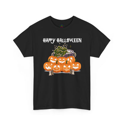 Happy Halloween Unisex Tee, Funny Pumpkin Shirt, Fall Apparel, Spooky Season - Secondhand Readers