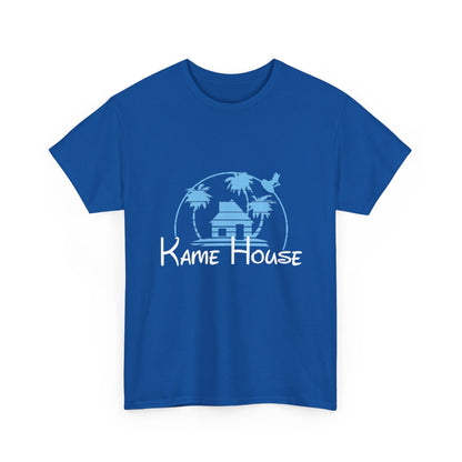 Anime Dragon Ball Inspired Kame House + Disney Buena Vista Logo T-Shirt