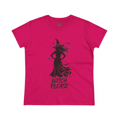 Witch Please Tee - Sassy Women's Halloween Witch Graphic T-Shirt