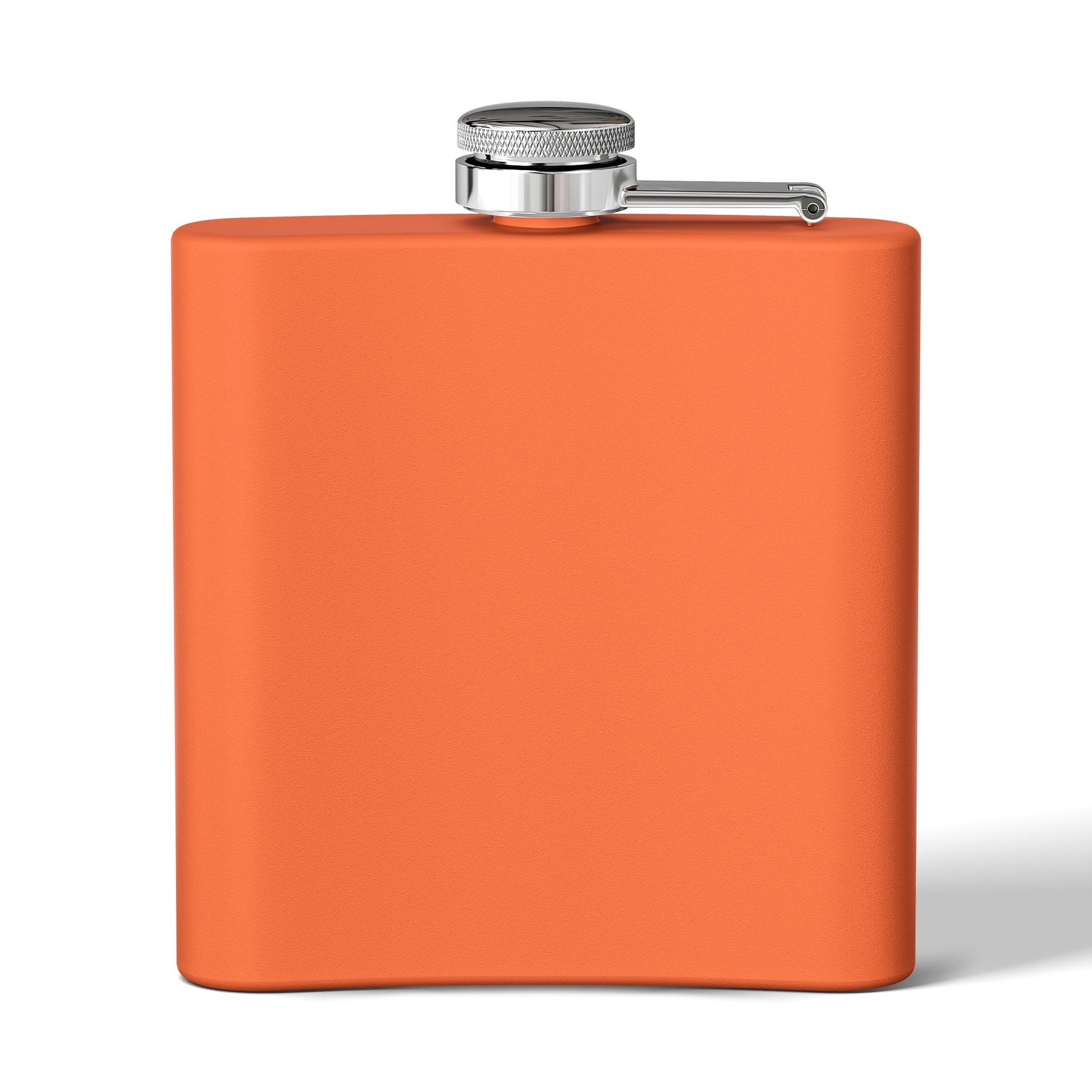 Stainless steel 6oz flask featuring the "I Solemnly Swear I Am Up To No Good" design, ideal for carrying beverages discreetly.